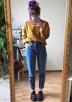 Look Boho Chic, Look Grunge, Grunge Clothing, Mode Hippie, Neue Outfits, Outfit Jeans, Indie Outfits, Mode Inspo