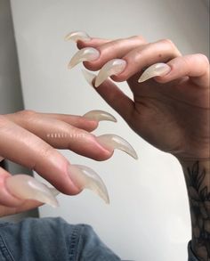 Inuyasha Nail Art, Cursed Nails, Monster Claws, Teeth Nails, Dirty Nails, Monster Nails, Monster Makeup