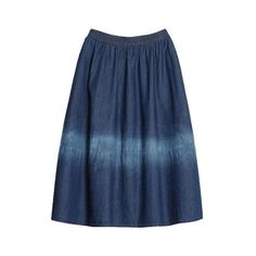 Take your urban trend to the next level with this 2023 Autumn Collection Dark-Wash. Fit-and-Flare. High-Waisted Contrast Band Lengthy Denim Skirt! Crafted with a rubber closure for a snug fit. this piece brings together conventional style and trendy fashion. making it a must-have for any fashion-forward wardrobe.Why You'll Fall in Love Street Style: Combine traditional and fashion vogue effortlessly with this denim skirt. perfect for any street style enthusiast. Dark Wash: The dark wash finish a Indigo Washed Bottoms For Spring, Trendy Cotton Flared Denim Skirt, Casual Medium Wash Midi Skirt, Casual Flared Dark Wash Denim Skirt, Dark Wash Denim Flared Skirt, Denim Flared Skirt For Fall, Casual Dark Wash Flared Denim Skirt, Trendy Denim Flared Skirt Bottoms, Spring Flared Cotton Skirt