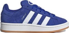 Blue Three Stripes Skate Shoes With Round Toe, Blue Skate Shoes With Three Stripes And Round Toe, Blue Skate Shoes With Three Stripes For Streetwear, Blue Adidas Skateboarding Sneakers, Campus 00s Shoes, 00s Shoes, Adidas Campus 00s, Adidas Campus, Adidas Online