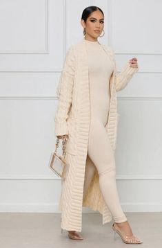 Embrace your cozy & stylish side Thick Cardigan, Women Long Cardigan, Knit Sweater Coat, Textured Cardigan, Long Knit Cardigan, Cardigan Casual, Gilet Long, Maxi Cardigan, Women Sweaters Winter