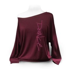 Dancer Gifts. Soft Flowy Dance Shirt. Ballet Shirt. Leotard Coverup. Dancer Shirt. Ballet Top. Long Sleeve. Cherrywood Color. Dance Warm Up, Ballet Shirts, Dancer Shirt, Ballet Top, Leotards Ballet, Dance Shirts, Dolman Sleeve Tops, Ladies Dress Design, Dance Outfits