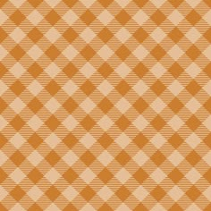 an orange and white checkered background