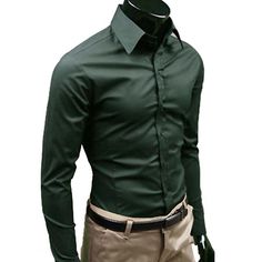 Style Dress Shirt, Casual Dress Shirt, Business Style, Long Sleeve Casual Dress, Shirt Dress Casual, Business Shirts, Slim Fit Shirt