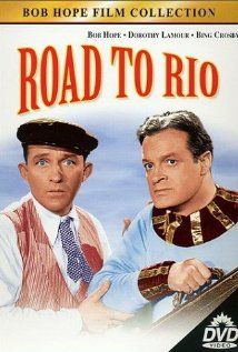 the road to rio dvd cover with two men in suits and ties, one pointing at another