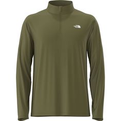 We firmly believe that The North Face Elevation 1/4-Zip Top deserves a spot in any outdoor or active wardrobe. This classic 1/4-zip boasts a Flashydry-treated recycled polyester fabric that wicks moisture and breathes with ease, as well as a stylish mock neck that thrives when layered or worn alone. Recycled Polyester Fabric, Wicks, Zip Top, 1/4 Zip, Mens Long Sleeve, Mock Neck, North Face, The North Face, Polyester Fabric