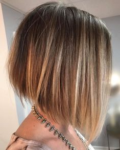 Inverted Bob Haircuts, Line Bob Haircut, Inverted Bob, Hair Makeover, Haircut For Thick Hair