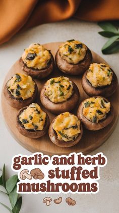 Searching for a show-stopping appetizer? These creamy garlic and herb stuffed mushrooms are sure to delight your guests! ✨ Click to uncover this easy recipe and impress at your next gathering! 🎉