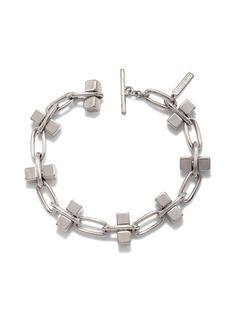 Blockbuster Silver Chain Bracelet-Bracelets-JAREDJAMIN Jewelry Online-JAREDJAMIN - Fashion Jewelry & Accessories Link Chain Bracelet, Silver Chain Bracelet, Toggle Clasp, Stainless Steel Watch, Link Chain, Chain Lengths, Online Jewelry, Chain Bracelet, Chain Link