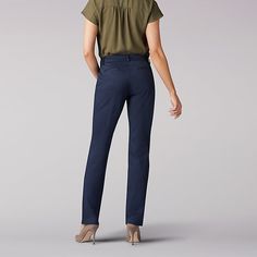 Carefree yet classy is a kind of look you can finally call your own. This mid-rise, straight leg pant is made of wrinkle-free fabric for peace of mind that lasts all day long and a style that conveys effortless confidence. Designed with a flexible waistband for comfort and an extra touch of stretch for optimum movement, you can take on anything that stands in your way. Whether heading to work or out on the town, this pant will have you all dressed up and ready to go in no time at all. 71% Cotton November Outfits, Wrinkle Free, Faux Leather Jackets, Free Fabric, Easy Wear, Workout Pants, Straight Leg Pants, Black Pants, Chic Style