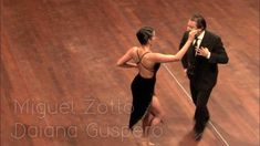 a man and woman dancing on a dance floor with the caption miguel zueto