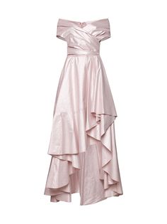 Dress from Talbot RunhofComposition: Synthetic->viscose, 51% Synthetic->other Fibers, 26% Synthetic->polyamide, 23% Lame Fabric, Style Finder, Event Outfit, Glamorous Evening Gowns, Gray Dress, Trendy Dresses, Flare Skirt, Luxury Fabrics, High Low Dress