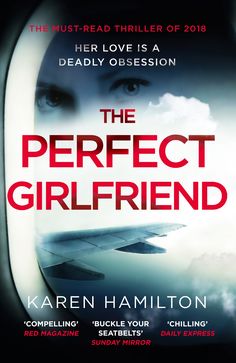 the book cover for the perfect girlfriend by ken hamillon, featuring an image of a woman's face