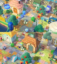 an animal crossing game is shown in this screenshot