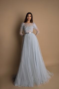 Oksana Mukha, Wedding Dresses Boho, Tea Length Bridesmaid Dresses, Gown Party Wear, Simple Gowns, Most Beautiful Wedding, Soiree Dress, Most Beautiful Wedding Dresses, Long Dress Design