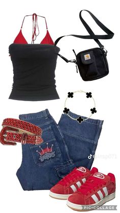 2000s Fashion Outfits, Swaggy Outfits, Simple Trendy Outfits, Cute Simple Outfits, Really Cute Outfits, Summer Fashion Outfits, Clothes And Accessories, Mean Girls, Mode Inspiration