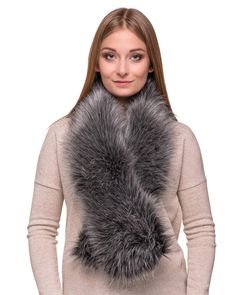 PRICES MAY VARY. FANCY faux fur shawl wrap for women will enhance any wardrobe and add an extra bit of spark to your daily look. VERSATILE fox fur scarf is long and fun to wear. You can wrap it around the neck, lay loose or pull through a hidden loop. Collar is available in ONE-SIZE of 49" long and 5" wide. WE'VE REINVENTED FAUX FUR to LOOK REAL. Forget about synthetic feel. It's soft, fluffy, light and super cute. Our top-shelf fake fur resembles a genuine one and comes with a large selection of gorgeous prints: black fox, white rabbit, red coyote or grey raccoon to name a few. NO ANIMALS were harmed during production process. This product is made of 100% polyester. Make conscious choices, don't let animals suffer. MADE IN POLAND (Europe) by a small, family brand called Futrzane. Make a p Faux Fur Neck Scarf, Faux Fur Collar Scarf, Olive Green Coat, Fox Fur Scarf, Faux Fur Scarf, Faux Fur Shawl, Classic Scarf, Family Brand, Faux Fur Scarves