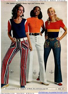 70s Flare Pants, 70s Black Women, French Style Outfits, Flare Bottoms, 70s Clothing, 60s And 70s Fashion, 70s Inspired Fashion