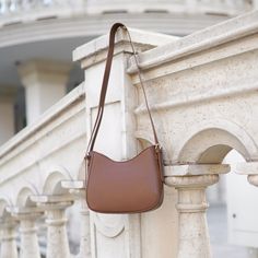 Cowhide Leather Bag, Shoulder Bag, Crossbody Bag Brown, Mini Tote Bag, Baguette Everyday Bag for Women Brown Leather Handbag, Gift Emily - Etsy Ukraine Brown Saddle Bag For Everyday Use With Single Strap, Brown Saddle Bag For Everyday Use, Brown Leather Handbag, Moon Bag, Brown Leather Handbags, Brown Leather Shoulder Bag, Mini Tote Bag, Mini Tote, Everyday Bag