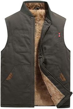 Hunting Vest Men, Mens Warm Vest, Mens Vests Outdoor, Hunting Clothes Mens, Winter Vest Outfits Men, Mens Vest Outfits Winter, Men’s Vest, Mens Work Clothes, Canvas Jacket Men