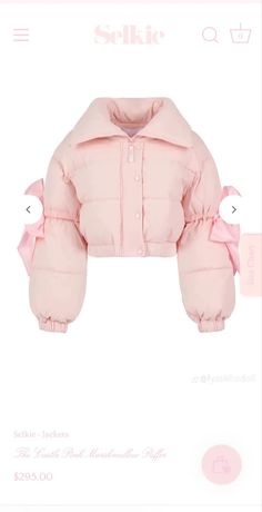 Pink Marshmallow, Pink Marshmallows, Luxurious Interior, Cropped Puffer Jacket, Pink Drinks, March 2023, Lucky Charms, Pink Princess, Girly Outfits