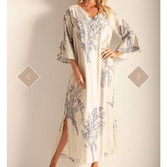 New Never Used Mint Condition Size Xs Fit 2-4 Armpit To Armpit 19” Waist 40” Hips 47” Length 51” Open 14” Printed Linen Beach Dresses, Linen Floral Print Maxi Dress For Beach, Floral Print Linen Maxi Dress For Beach, Floral Linen Maxi Dress For Beach, Casual Off-white Maxi Dress For Beach, Casual Off White Maxi Dress For Beach, Off White Long Sleeve Maxi Dress For Beach, Lululemon Dress, Victoria Secret Slip Dress