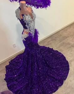 Mardi Gras Prom Theme Dresses, Purple And Green Prom Dress, Hooded Prom Dress, Prom Dress Inspiration Purple, Purple Masquerade Dress, Purple And Gold Prom Dress, Purple Prom Dresses Black Women, Purple And Black Prom Dress, Royal Purple Prom Dress