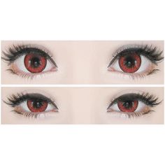 Lens Story Dolly+ Red (similar to I.Fairy Dolly+ series) Vampire Contacts, Sumire Yoshizawa, Red Contacts, Vampire Look, Braces Girls, Fitness Shirts, Cosplay Contacts, Halloween Contacts, Tifa Lockhart