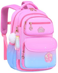 Sac Diy, School Bookbags, Bags Aesthetic, Pink Backpack, School Bags For Kids, Back To School Gifts