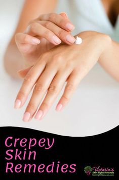 Crepey Skin Remedies - How To Get Rid Of Crepey Skin With 5 DIY Essential Oil Remedies. Are essential oils effective? Latest skin technology reveals More! Crepey Skin, Essential Oil Remedy, Oil Remedies, Skin Remedies, Diy Essential Oils