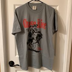 Chase Rice Tshirt Brand New, Never Worn! Light Gray Color Unisex Shirt New Without Tags (Came Without Tags) Casual Pre-shrunk Shirt For Fan Merchandise, Casual Pre-shrunk Shirt For Fans, Gray Cotton Band Merch Tops, Casual Pre-shrunk Gray Shirt, Cotton T-shirt Made In Usa For Streetwear, Casual Crew Neck Shirt Made In Usa, Casual Short Sleeve Shirt Made In Usa, Casual Relaxed Fit Shirt Made In Usa, Casual Shirt With Relaxed Fit, Made In Usa