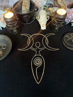 Ritual Witchcraft, Spiral Goddess, Wicca Altar, Pagan Symbols, Witchcraft Supplies, Moon Goddess, Ritual, Ukraine, Moon