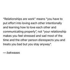 a quote from bakwaas about love