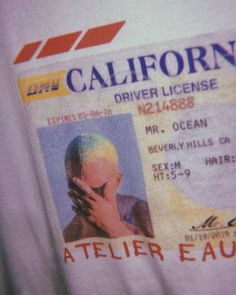 a driver license t - shirt with an image of a man talking on the phone