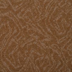 an upholstered brown fabric textured with small, intricate designs on the outside