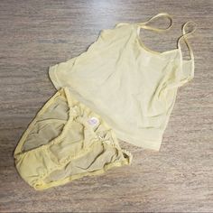 Yellow. Size 6. Never Worn. Very Light Pale Yellow, Clothes And Shoes, Women's Intimates, Wish List, Lingerie, Size 6, Yellow, Full Service, Women Shopping