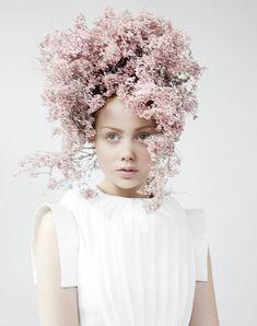 Bloom post by Ollie & Sebs Haus Floral Headdress, Flower Headdress, Pastel Decor, Flower Headpiece, Trendy Flowers, Floral Headpiece, Floral Fashion, Headdress