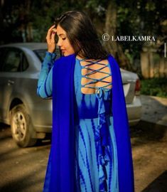 Kurti Back Neck Designs, Neck Blouse Designs, Dress Designs For Stitching, Simple Frock Design, Simple Frocks, Latest Model Blouse Designs, Dress Traditional