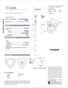 the back side of a brochure with diagrams