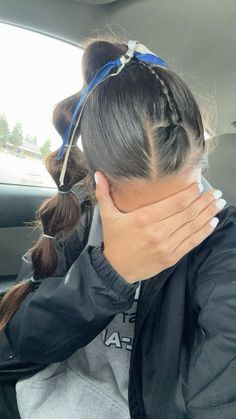 Cross Country Hair Styles, Hairstyles For Cross Country, Athletics Hairstyle, Tracks Hairstyles, Xc Hairstyles, Cross Country Hairstyles, Runner Hairstyles, Track Meet Hairstyles, Race Day Hair