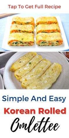 How To Make Korean Rolled Omelet Recipe | Korean Egg Rolls -Korean Rolled Omlette 🍳 Oldie but a goodie!! #tbt You ever try making these?? GOOOOOOT EMMMM 👌🏼 CLICK ON PIN TO DOWNLOAD JUICY RECIPE. Korean Egg Rolls, Healthy Egg Roll, Chef Chris Cho, Healthy Omelet, Chris Cho, Korean Egg, Egg Roll Recipe, Recipe Korean, Omelets Recipe