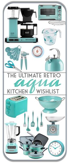 the ultimate retro kitchen wish list is here to help you decide what type of appliances they are