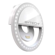 an electronic device with the word bytech on it's front end and back end