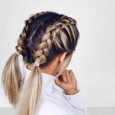 French Hairstyles, Gorgeous Braids, French Braid Hairstyles, Fishtail Braid, Peinados Fáciles Para Cabello Corto, French Hair, Penteado Cabelo Curto, Holiday Hairstyles, Cute Hairstyles For Short Hair