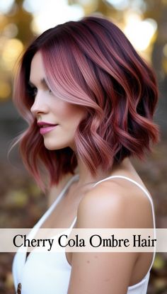 Fall Hair Colors Dark Mahogany Long Layers 🌳 Fall Curly Hair, Hair Colors For Dark Hair, Fall Hair Colors Dark, Hair Colors Dark, Dark Fall Hair Colors, Dark Fall Hair, Perfect Hairstyle, Dark Mahogany, Colored Curly Hair