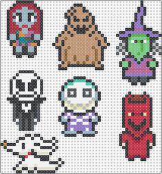 pixel art with different types of items on it