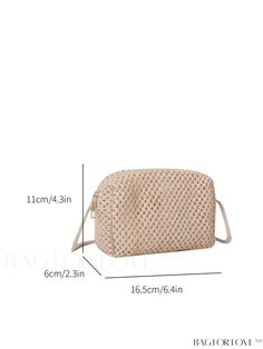 BagForLove - Underarm Woven Bag for Stylish Vacation Product Description Color Beige Type Square Bag Pattern Type Plain Composition 100% Polyester Material Paper Details Pictures Similar Products h2 { text-align: center; } /* æ¢è¡ */ li{ white-space: normal; word-break: break-all; word-wrap: break-word; } .red-box { width: 100%; display: flex; flex-direction: row; flex-wrap: wrap; justify-content: center; } .red-box > div { width: 190px; height: 250px; margin: 10px; } .red-box > div > a > img { width: 190px; height: 250px; } .size-box { width: 100%; margin: auto; white-space: nowrap; } .table { border-collapse: collapse; border-spacing: 0; width: 100%; table-layout: fixed; } tr, td, th { border: 1px solid rgb(175, 173, 173); padding: 10px 0px; text-align: center; font-size: 14px; box-siz Square Bag Pattern, Bucket Bag Style, Straw Crossbody Bag, Vacation Looks, Linen Material, Word Wrap, Diy Supplies, Woven Bag, Square Bag