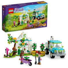 the lego friends set is in its box and it's ready to be played