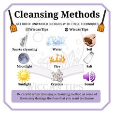 House Witchcraft, Cleansing Witchcraft, Witchy Notebook, Cleansing Methods, Sound Cleansing, Shadow Book, Alternative Living, Witch Tips