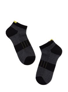 Cropped women's sports cotton socks with reinforced terry foot and geometric pattern. Укороченные женские спортивные хлопковые носки с укрепленной махровой стопой и геометрическим рисунком. Cotton 84%, Polyester 14%, Elastane 2% Made in Belarus The basic size unit for these Conte socks for women is according to the Euro size. US sizes and inches added approximately.Базовый размер женских носков Conte соответствует европейскому размеру. Американские размеры и дюймы добавлены приблизительно.Approx Casual Slip-resistant Gray Socks, Casual Gray Slip-resistant Socks, Breathable Casual Socks For Sports, Breathable Casual Socks For Sports Season, Casual Non-slip Gray Socks, Casual Stretch Socks For Running, Casual Gray Non-slip Socks, Casual Stretch Running Socks, Breathable Casual Sports Socks